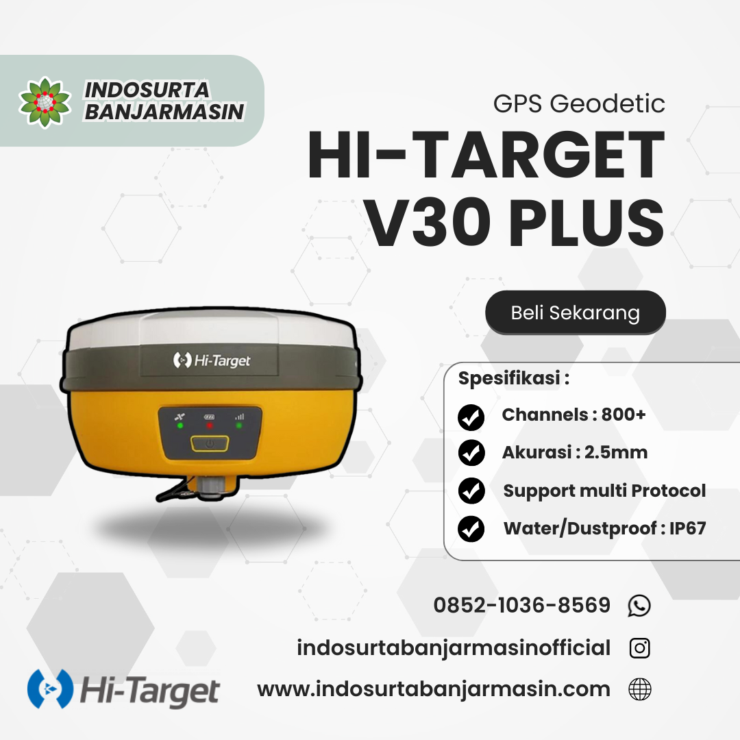 GPS Geodetik Hi-Target V30+