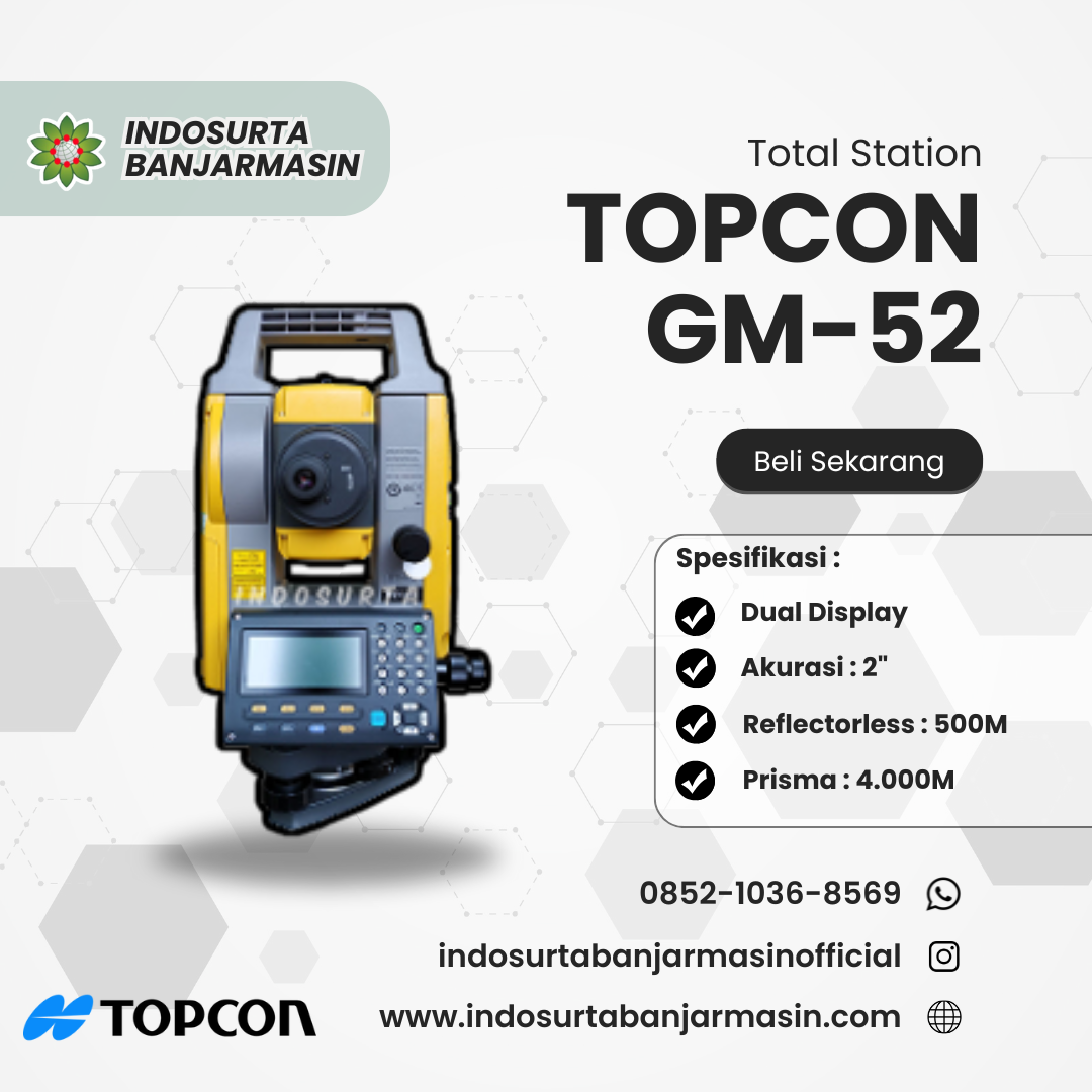 Total Station Topcon GM52